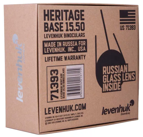 resim Levenhuk Heritage BASE 15x50 Binoküler Dürbün ,  14
