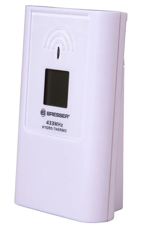 fotoğraf Bresser TemeoTrend JC LCD RC Weather Station (Wall clock), white,  8