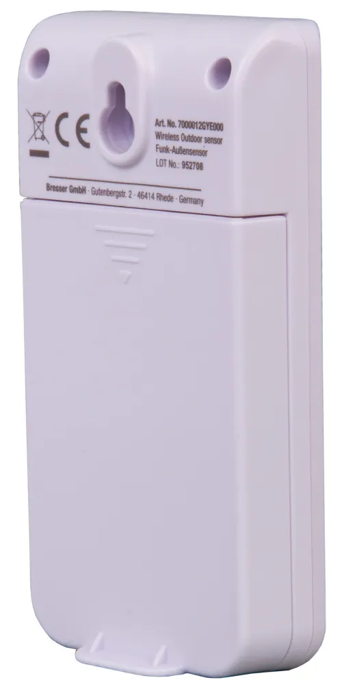 resim Bresser MyClimate Thermo/Hygrometer Clock, white,  13