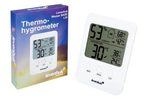 fotoğraf Levenhuk Wezzer BASE L30 Termo Higrometre,  4