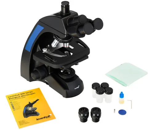 resim Levenhuk 870T Biyolojik Trinoküler Mikroskop,  2