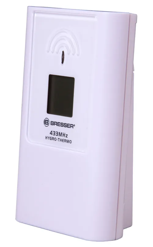 görüntü Bresser TemeoTrend JC LCD RC Weather Station (Wall clock), silver,  8