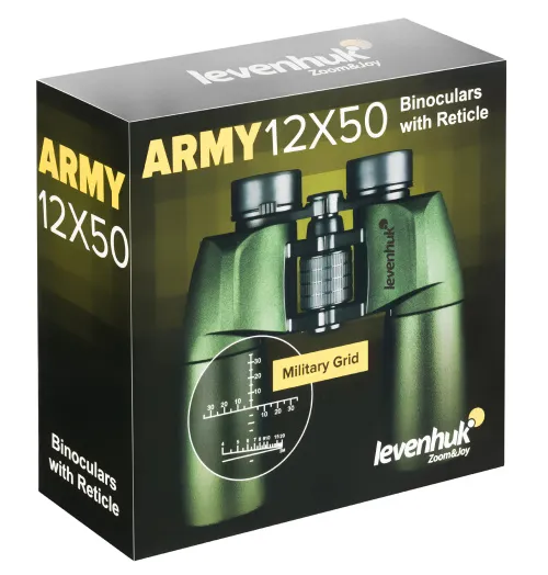 görüntü Levenhuk Army 12x50 Artıkıllı Binoküler Dürbün,  14