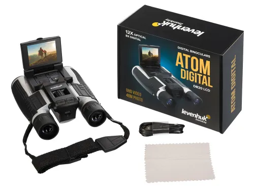 foto Levenhuk Atom Digital DB20 LCD Binoküler Dürbün,  2