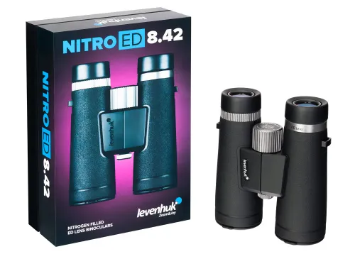 resim Levenhuk Nitro ED 8x42 Binoküler Dürbün,  4