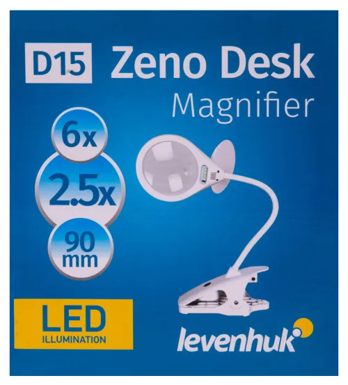 görüntü Levenhuk Zeno Desk D15 Büyüteç,  11