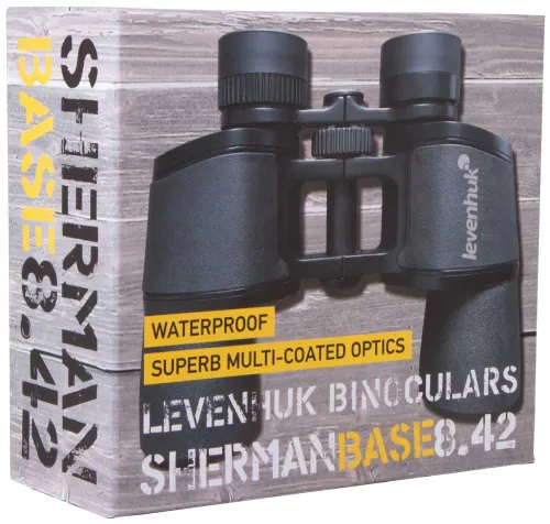 resim Levenhuk Sherman BASE 8x42 Binoküler Dürbün ,  11