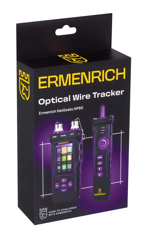 resim Ermenrich NetGeeks NP60 Optik Kablo İzleme Cihazı,  13