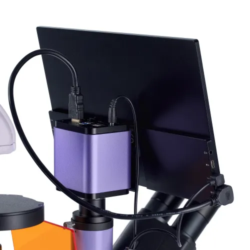 resim MAGUS Lum VD500L LCD Floresan İnverted Dijital Mikroskop,  19
