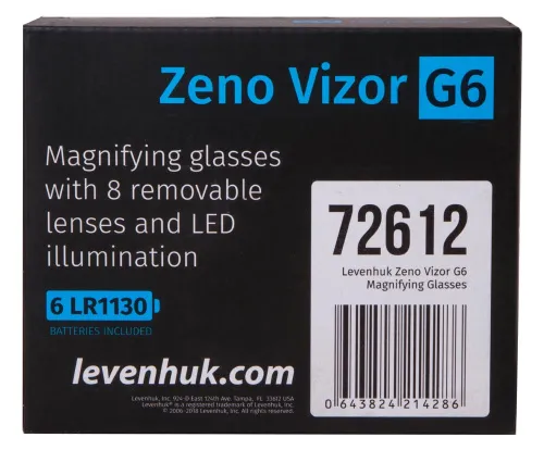 resim Levenhuk Zeno Vizor G6 Büyüteçli Gözlükler,  13