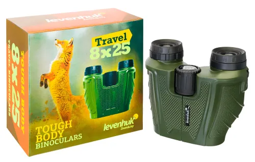 resim Levenhuk Travel 8x25 Binoküler Dürbün,  11