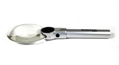 görüntü Levenhuk Zeno 400 LED Büyüteç, 2/4x, 88/21 mm, Metal,  5