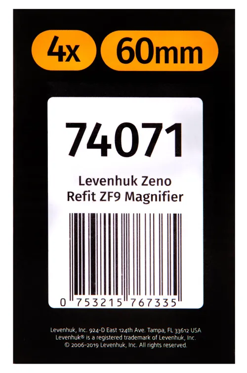 fotoğraf Levenhuk Zeno Refit ZF9 Büyüteç,  10