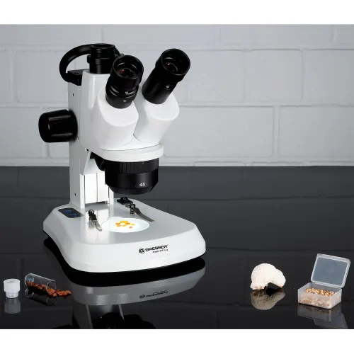 fotoğraf Bresser Analyth STR Trino 10x - 40x trinoculary stereo microscope,  3