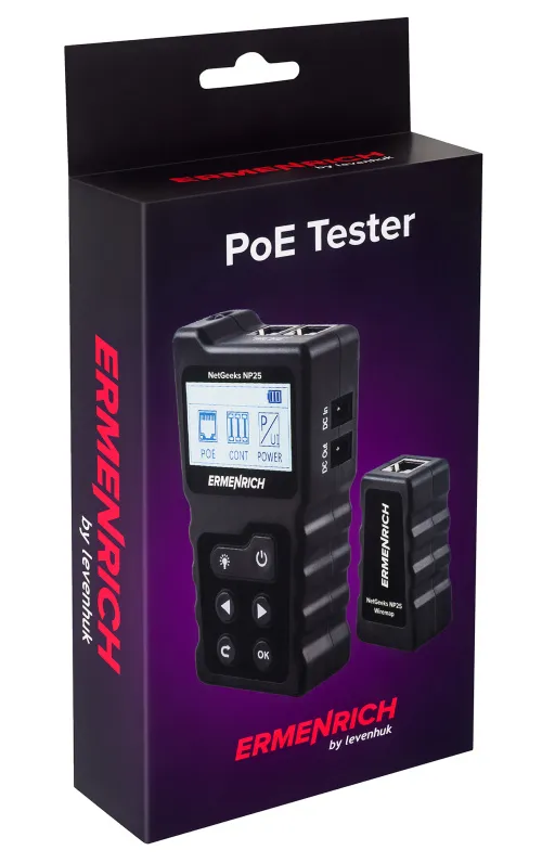 foto Ermenrich NetGeeks NP25 PoE Test Cihazı,  10
