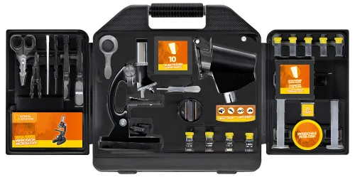 resim Bresser National Geographic 300–1200x Microscope (incl. hard case),  2
