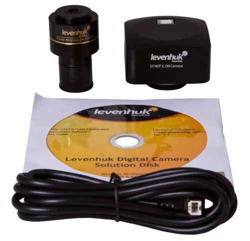 fotoğraf Levenhuk D740T 5,1 M Dijital Trinoküler Mikroskop,  18