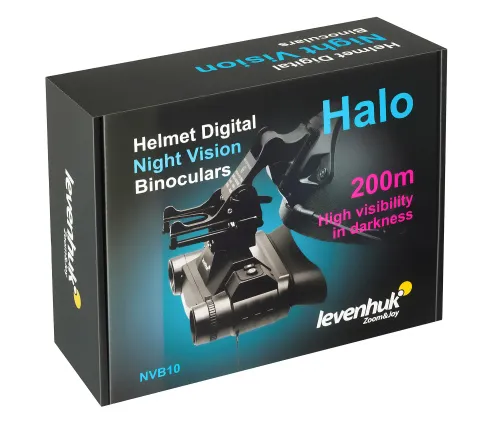 resim Levenhuk Halo NVB10 Helmet Dijital Gece Görüş Binoküler,  18