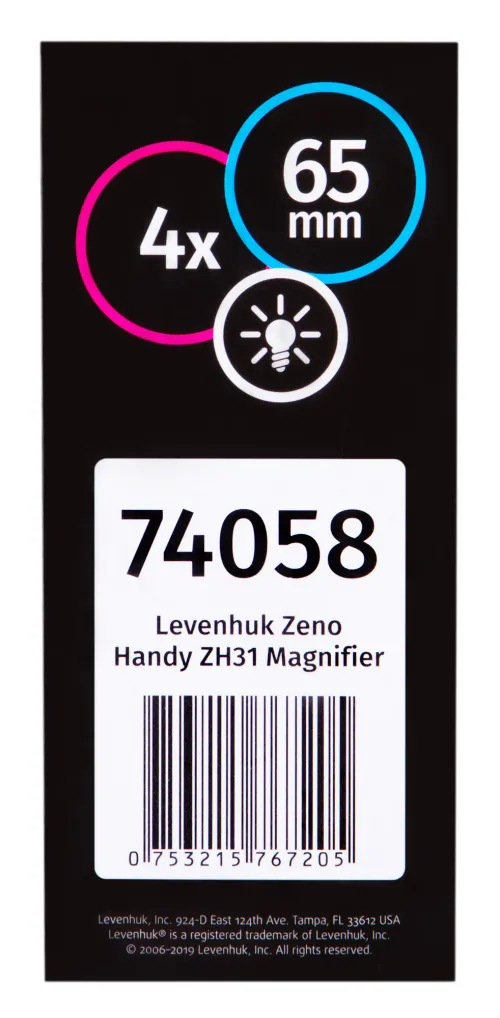 görüntü Levenhuk Zeno Handy ZH31 Büyüteç,  11