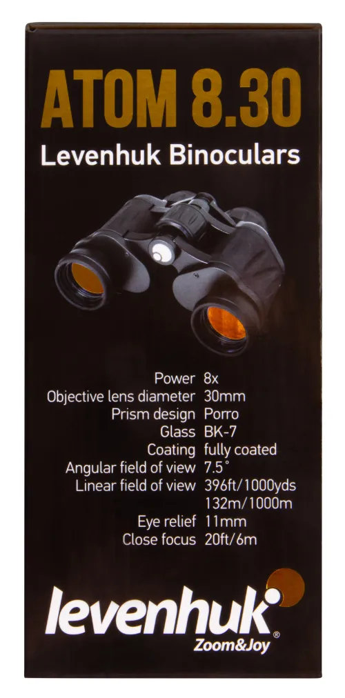 foto Levenhuk Atom 8x30 Binoküler Dürbün ,  16