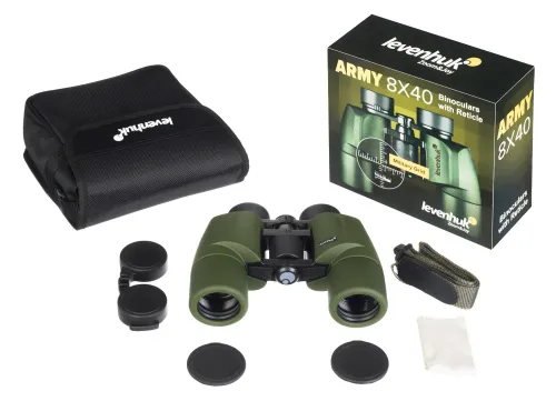 görüntü Levenhuk Army 8x40 Artıkıllı Binoküler Dürbün,  5