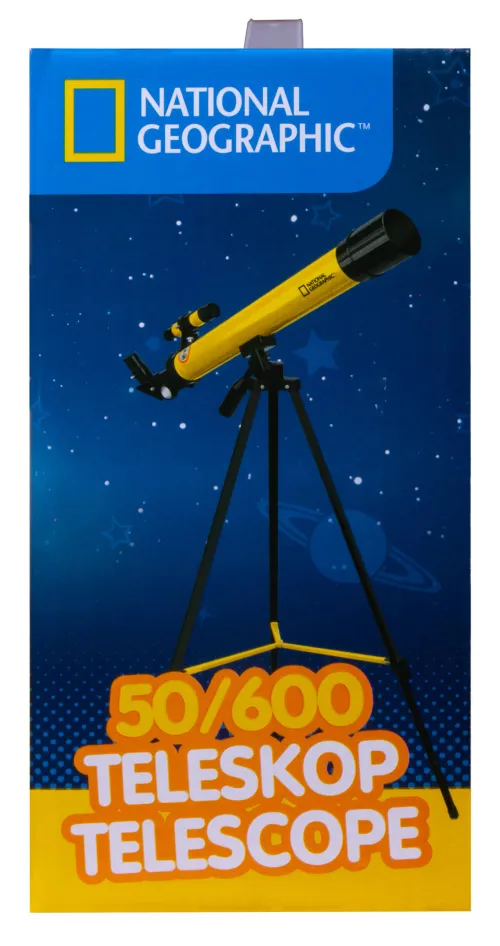 resim Bresser National Geographic 50/600 AZ Telescope with Mount,  12