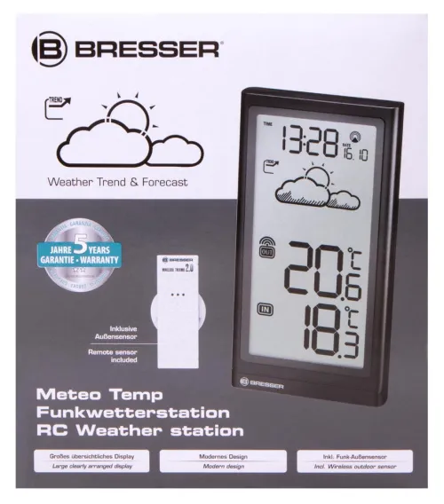 görüntü Bresser Temp Weather Station,  11