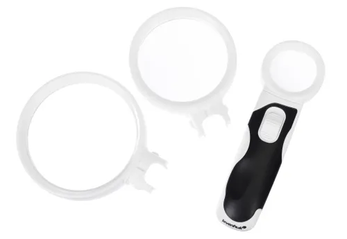 foto Levenhuk Zeno Multi ML15 Beyaz Büyüteç,  7