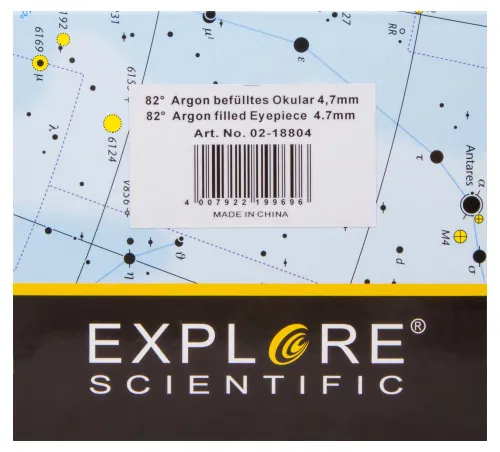 foto Explore Scientific LER 82° 4.7mm 1.25" (AR) Eyepiece,  12