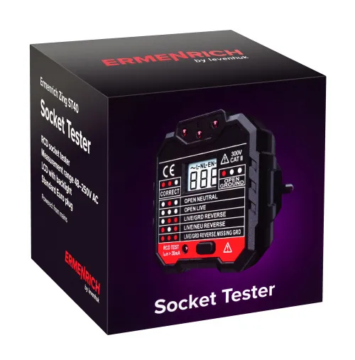 fotoğraf Ermenrich Zing ST40 Priz Test Cihazı,  5