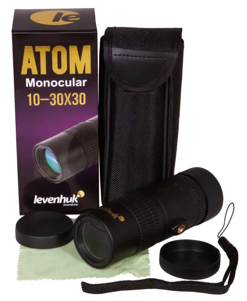foto Levenhuk Atom 10–30x30 Monoküler,  2