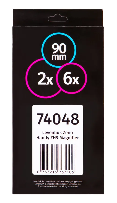 görüntü Levenhuk Zeno Handy ZH9 Büyüteç,  9