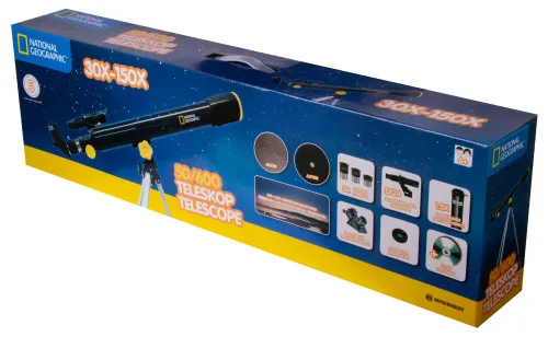 resim Bresser National Geographic 50/600 AZ Telescope,  10