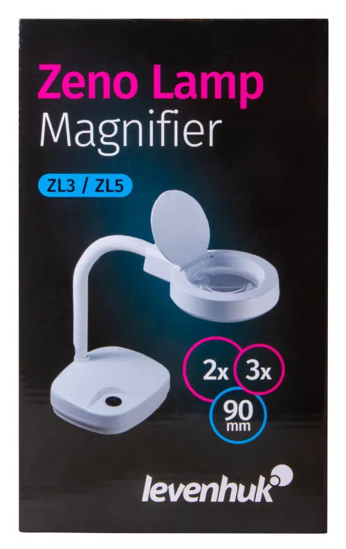 fotoğraf Levenhuk Zeno Lamp ZL3 LUM Büyüteç,  13