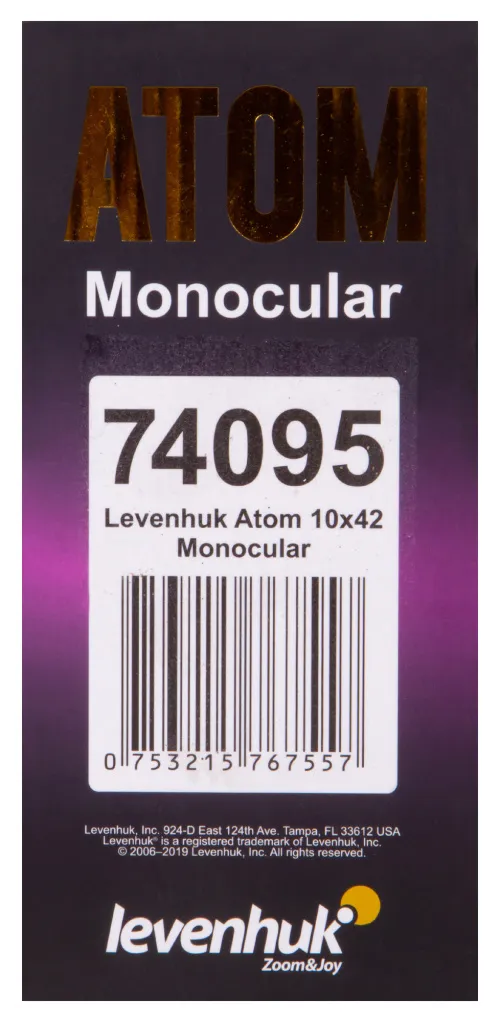görüntü Levenhuk Atom 10x42 Monoküler,  13