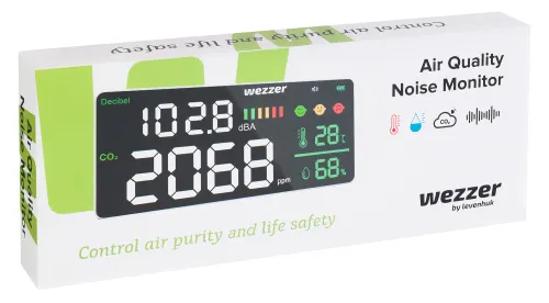 görüntü Levenhuk Wezzer Air PRO CN20 Hava Kalitesi Kirlilik Monitörü,  8