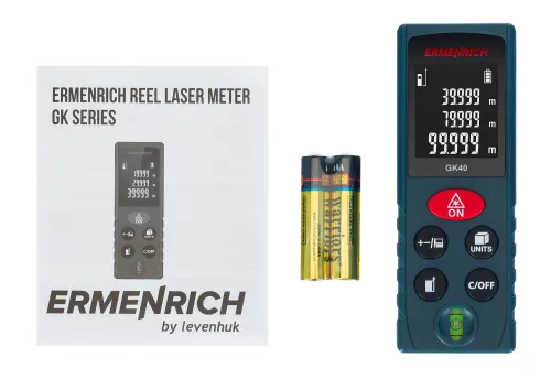foto Ermenrich Reel PLUS GK40 Lazer Metre,  2