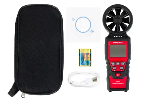 resim Ermenrich Seek DN30 Dijital Anemometre,  7