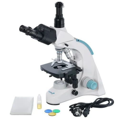 resim Levenhuk 900T Trinoküler Mikroskop,  2