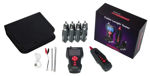 resim Ermenrich NetGeeks NL70 Kablo Uzunluğu Test Cihazı,  2