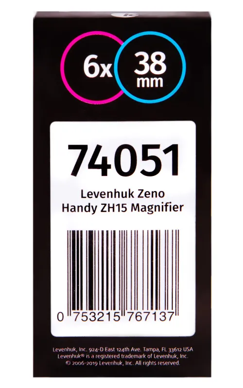 fotoğraf Levenhuk Zeno Handy ZH15 Büyüteç,  8