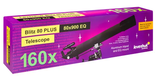 foto Levenhuk Blitz 80 PLUS Teleskop,  12