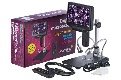 görüntü Levenhuk DTX RC4 Uzaktan Kumandalı Mikroskop,  2