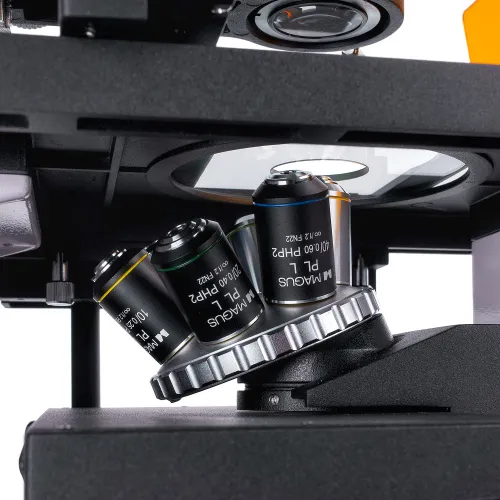 resim MAGUS Lum VD500L LCD Floresan İnverted Dijital Mikroskop,  11