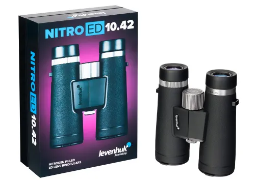 görüntü Levenhuk Nitro ED 10x42 Binoküler Dürbün,  4