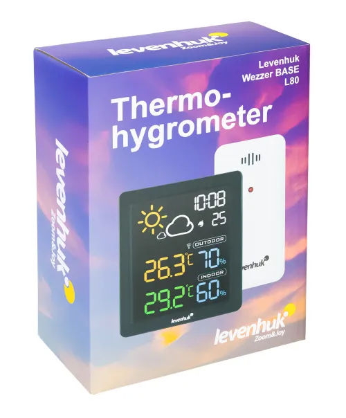 görüntü Levenhuk Wezzer BASE L80 Termo Higrometre,  11