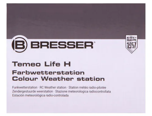 resim Bresser Temeo Life H Weather Station with Color Display, black,  15