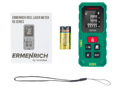 fotoğraf Ermenrich Reel PLUS GS100 Lazer Metre,  2