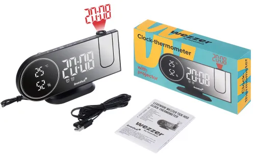 resim Levenhuk Wezzer Tick H50 Saatli Termometre,  2