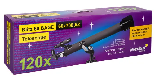 görüntü Levenhuk Blitz 60 BASE Teleskop,  12